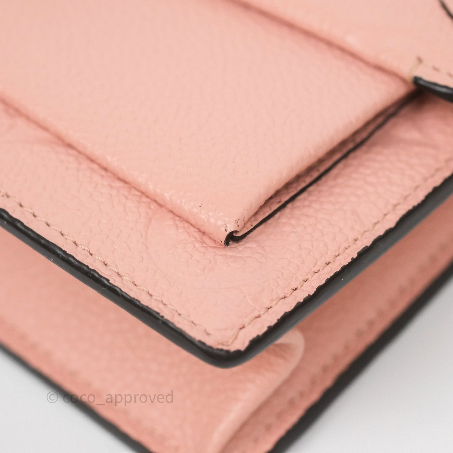 Louis Vuitton Vavin Chain Wallet Rose Poudre Empreinte Monogram