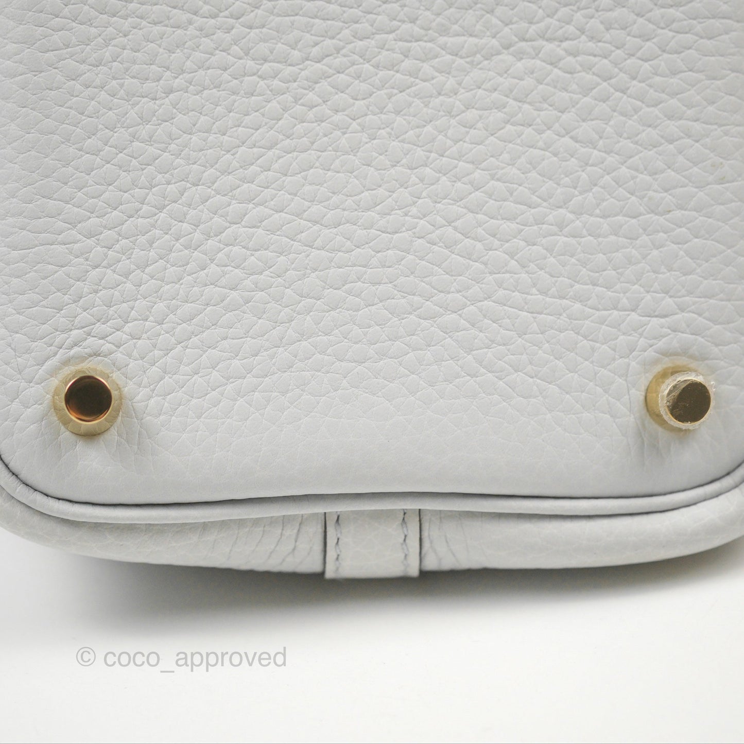 Hermès Picotin 18 Blue Pale Clemence Gold Hardware