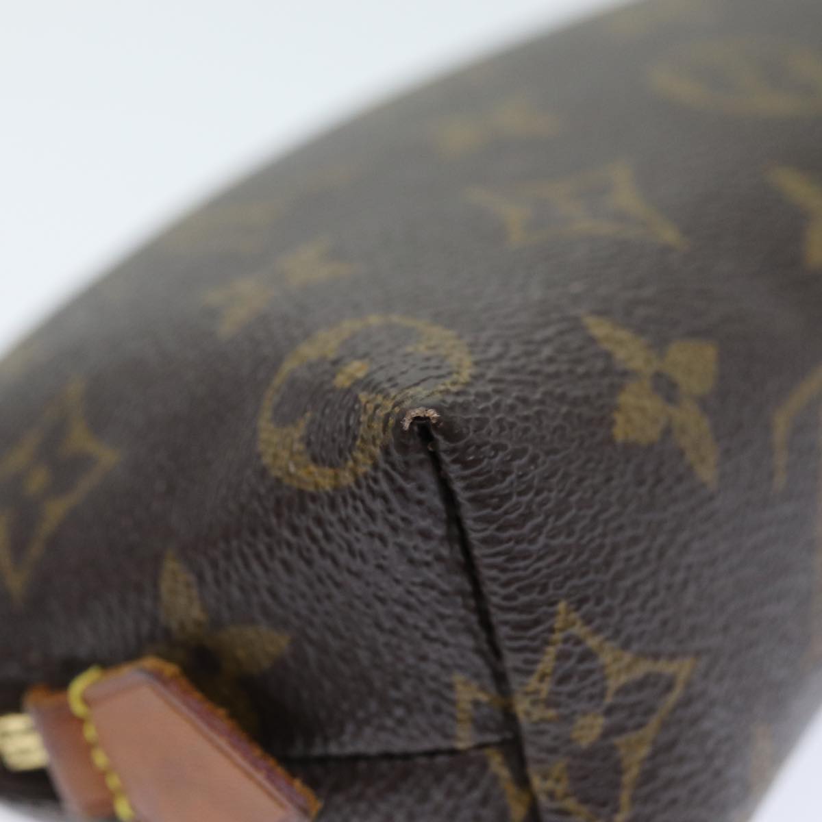 LOUIS VUITTON Monogram Pochette Cosmetic PM Cosmetic Pouch M47515 LV 75152
