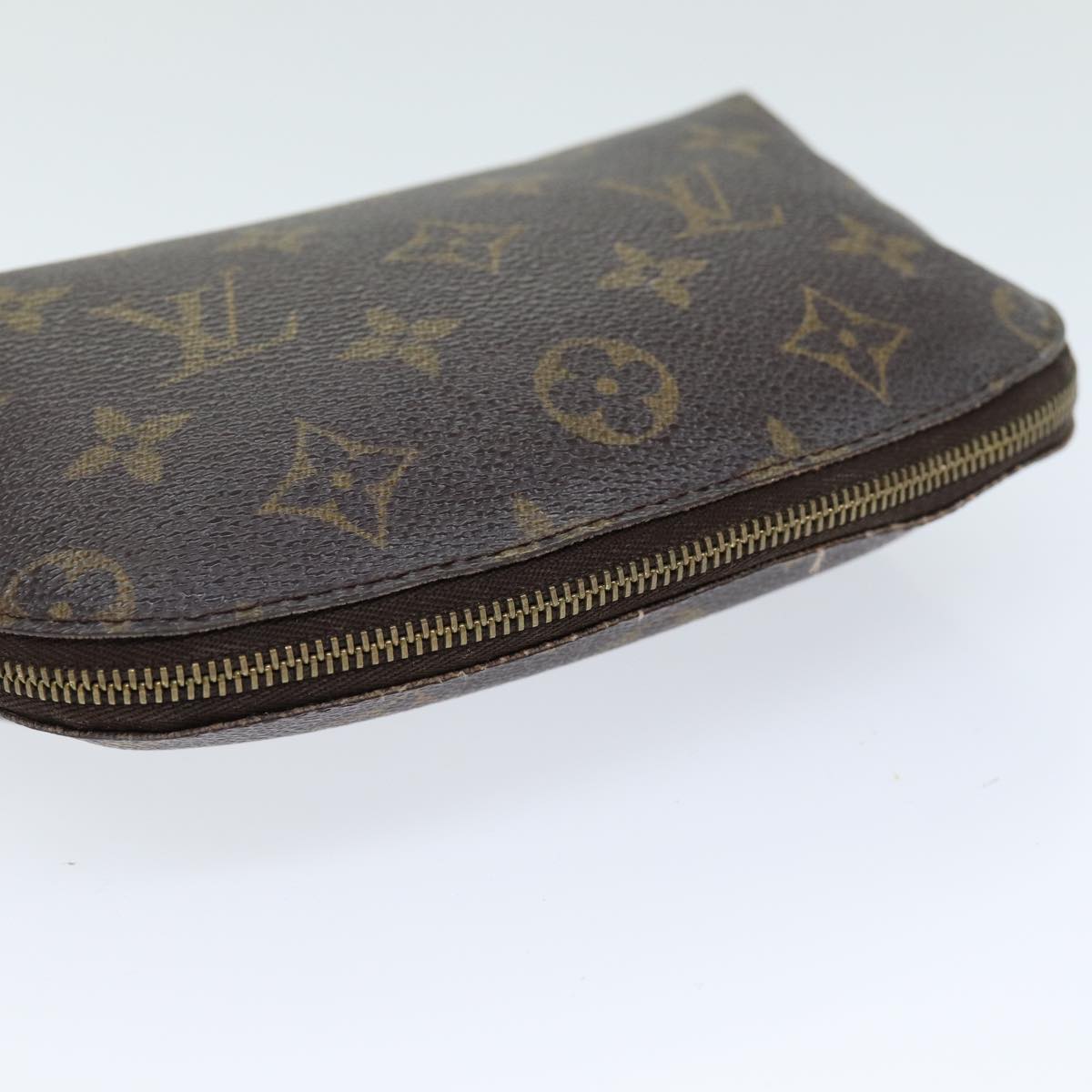 LOUIS VUITTON Monogram Pochette Cosmetic PM Cosmetic Pouch M47515 LV 75152