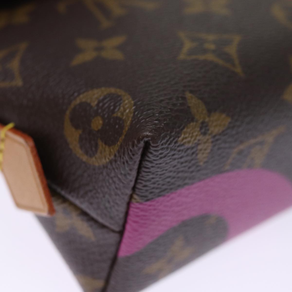 LOUIS VUITTON Monogram Game On Pochette Cosmetic PM Pouch M80283 LV 75153