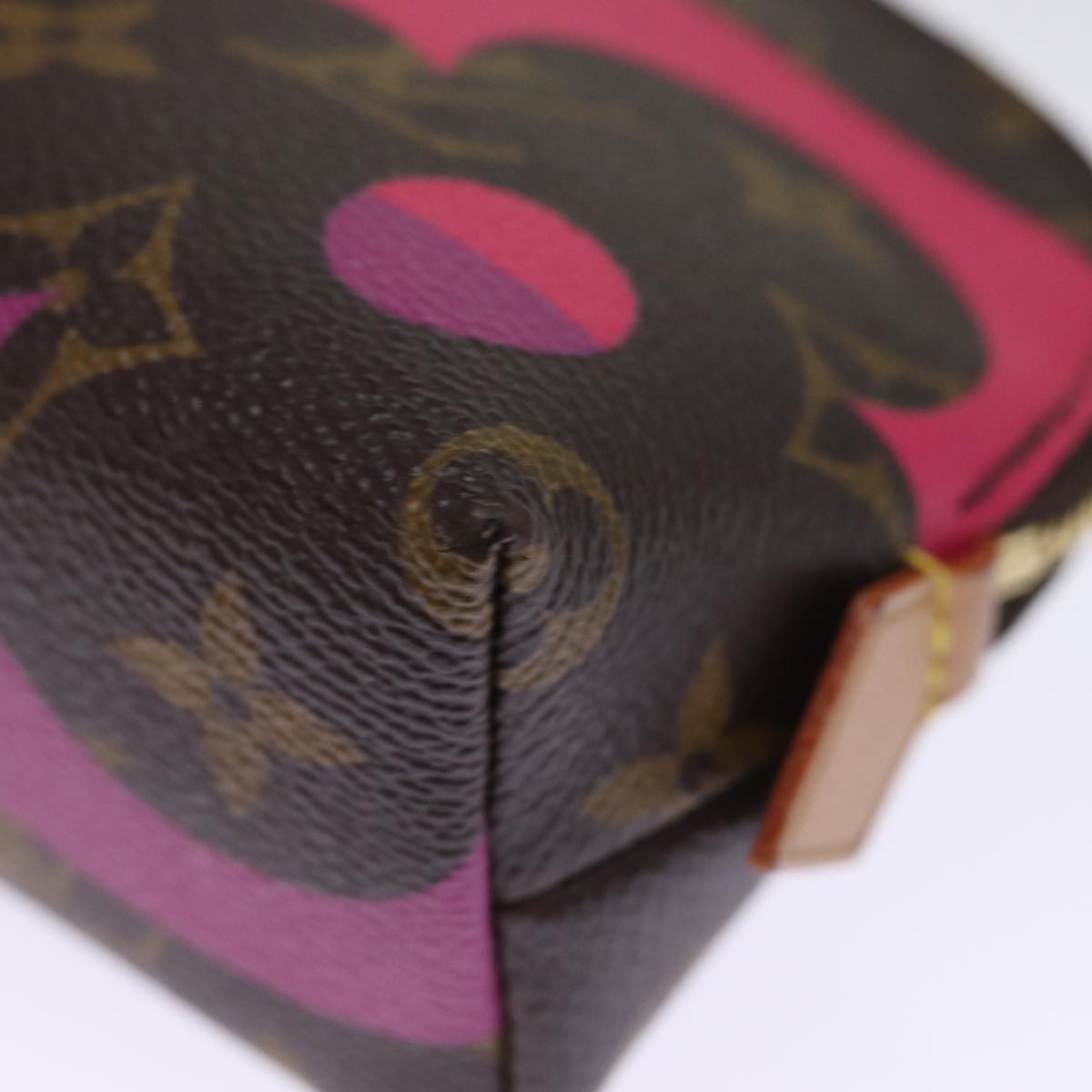 LOUIS VUITTON Monogram Game On Pochette Cosmetic PM Pouch M80283 LV 75153