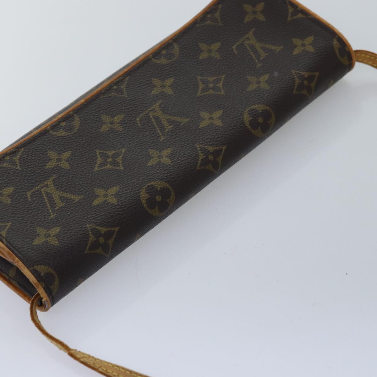 LOUIS VUITTON Monogram Pochette Twin GM Shoulder Bag M51852 LV 75154