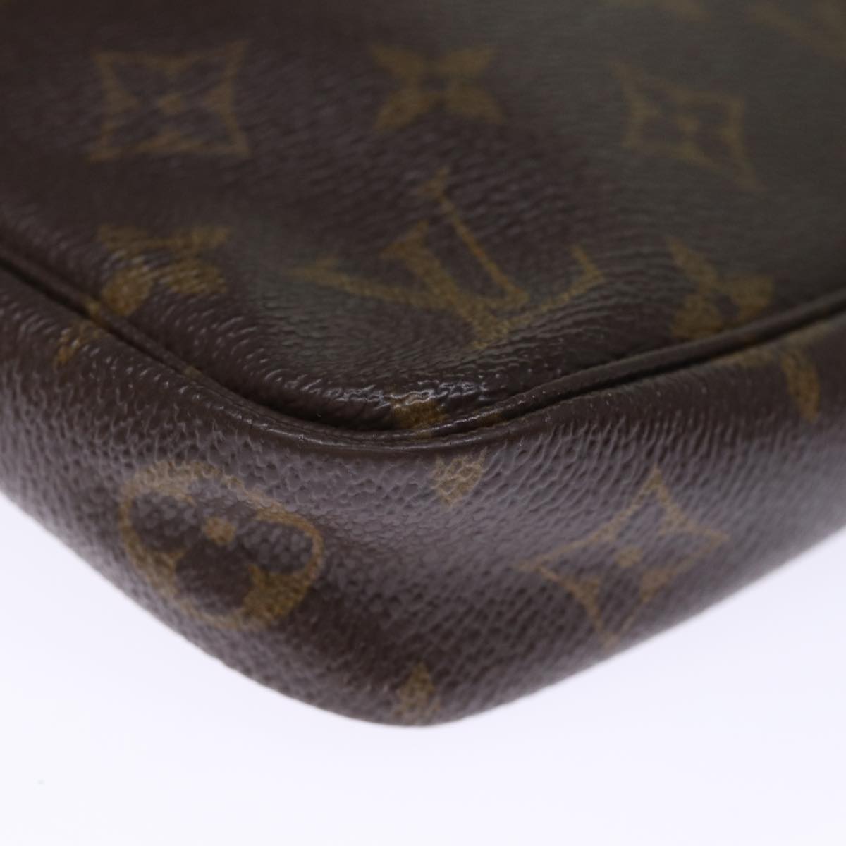 LOUIS VUITTON Monogram Pochette Accessoires Pouch M51980 LV 75156