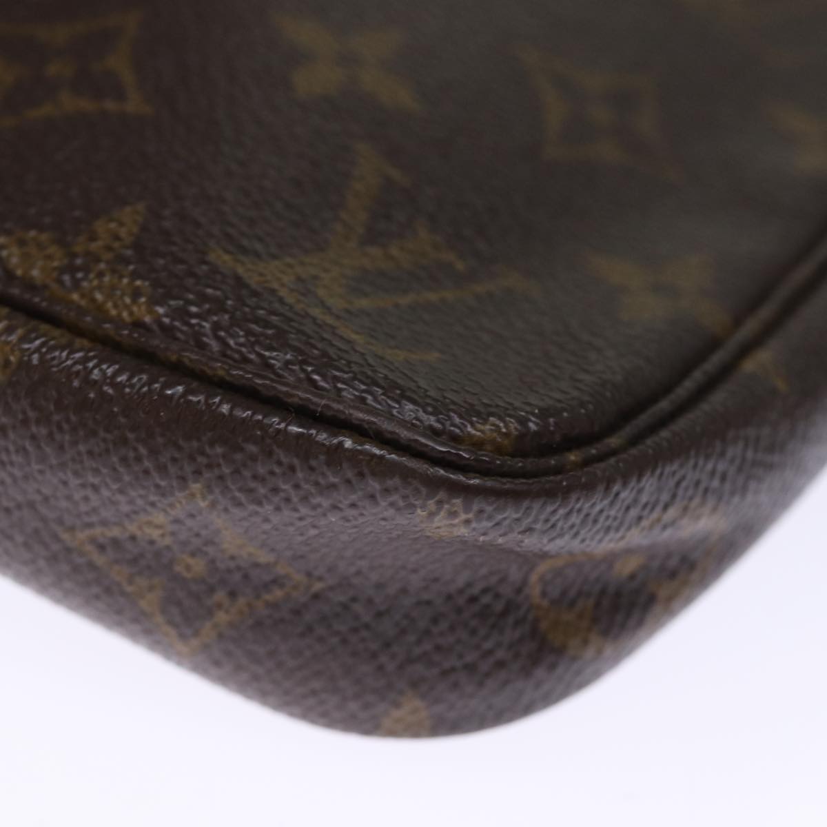 LOUIS VUITTON Monogram Pochette Accessoires Pouch M51980 LV 75156