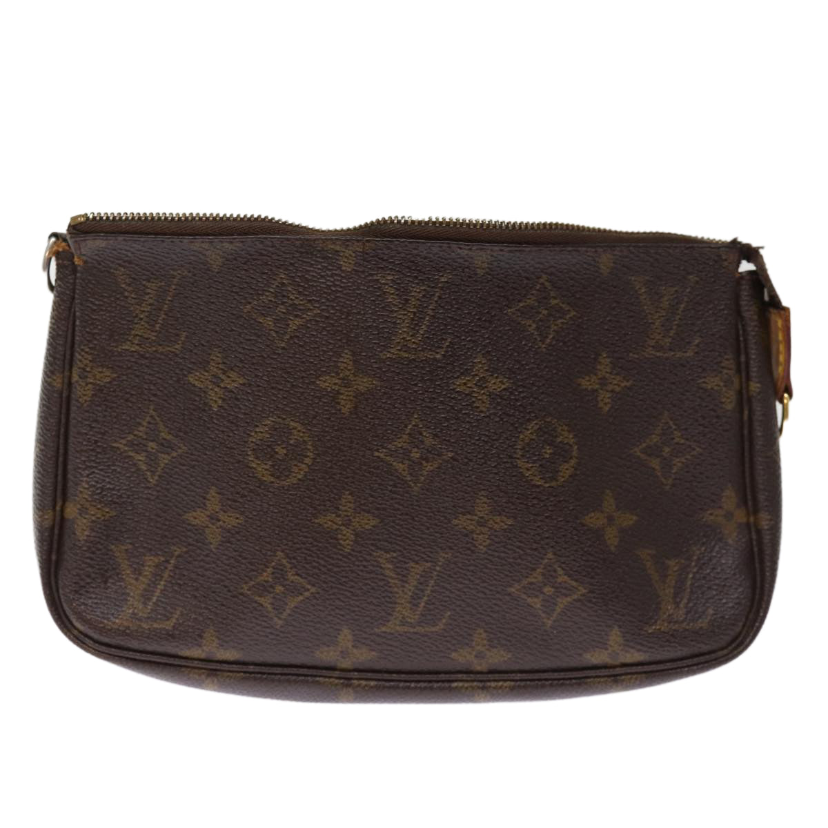 LOUIS VUITTON Monogram Pochette Accessoires Pouch M51980 LV 75156