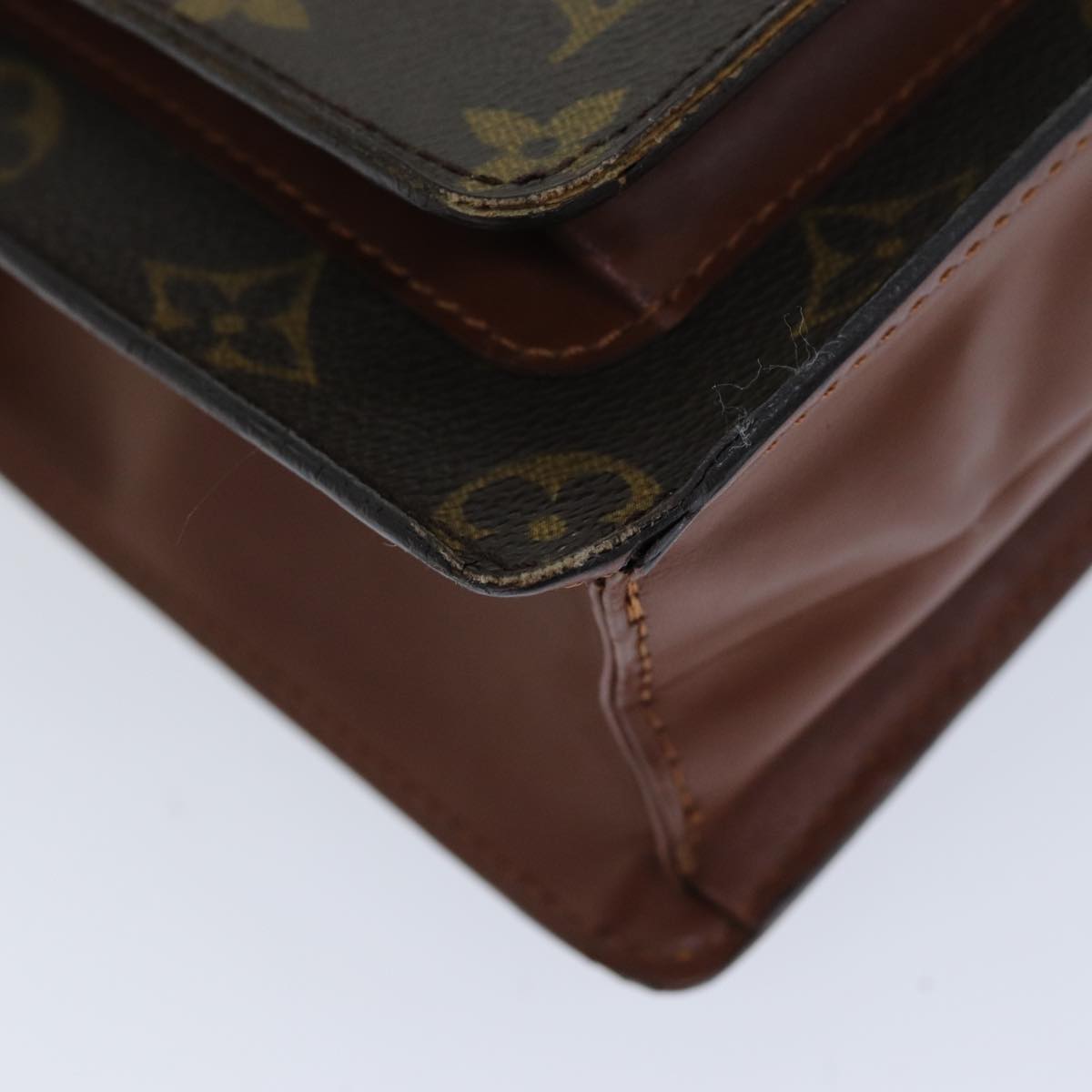 LOUIS VUITTON Monogram Monceau 26 Shoulder Bag M51187 LV 75161