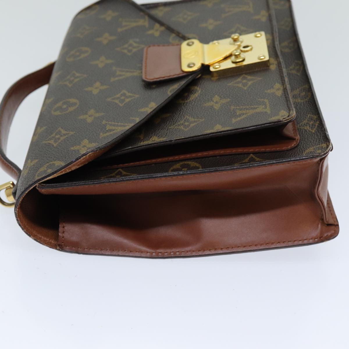 LOUIS VUITTON Monogram Monceau 26 Shoulder Bag M51187 LV 75161