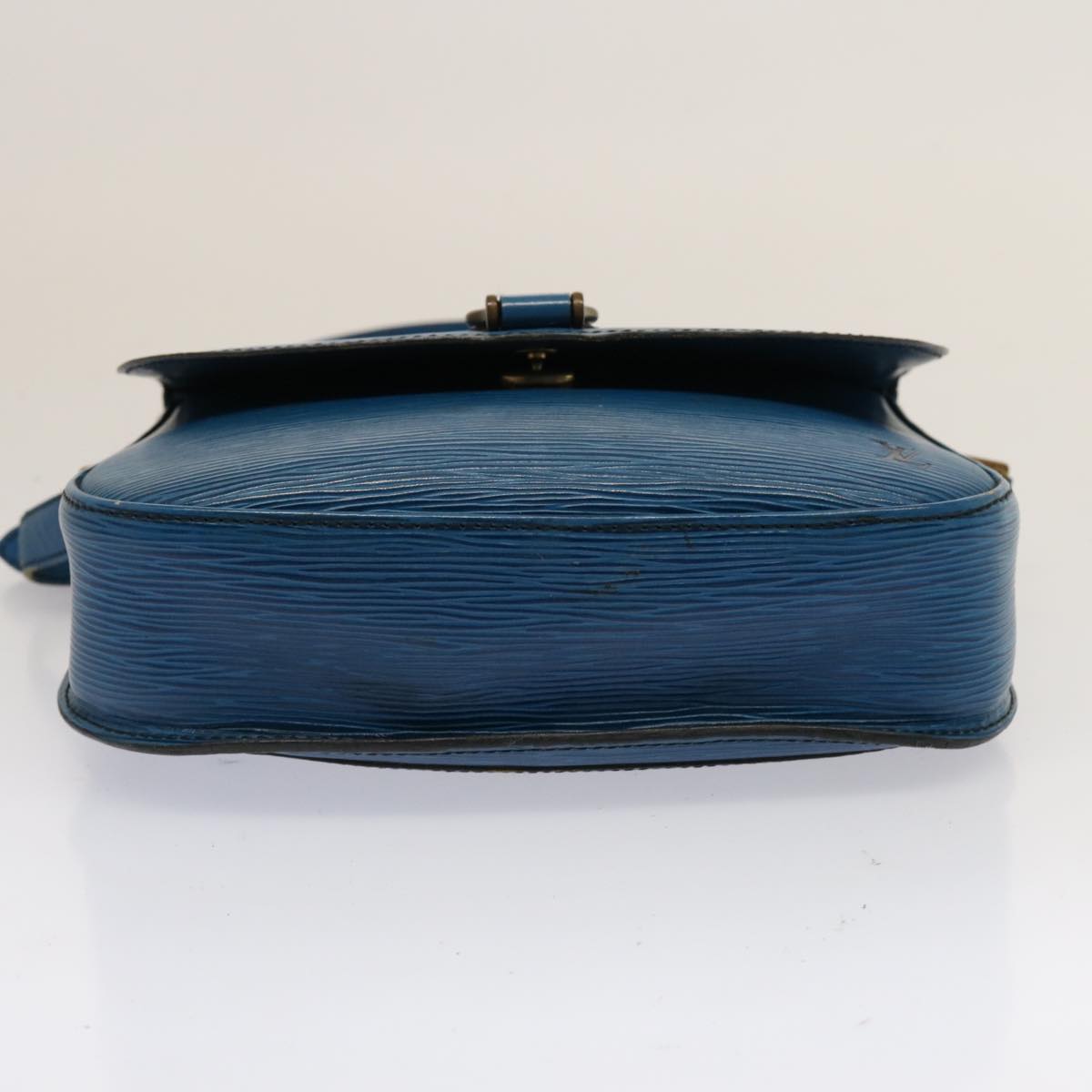 LOUIS VUITTON Epi Saint Cloud GM Shoulder Bag Toledo Blue M52195 LV 75169