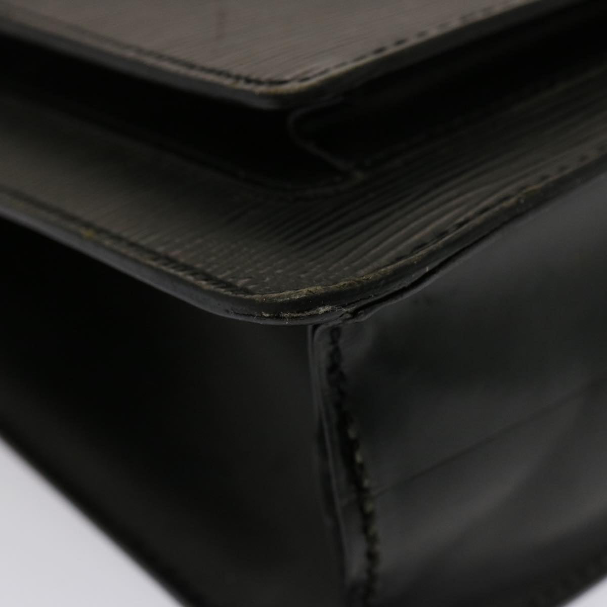 LOUIS VUITTON Epi Monceau 28 Hand Bag Black M52122 LV 75170