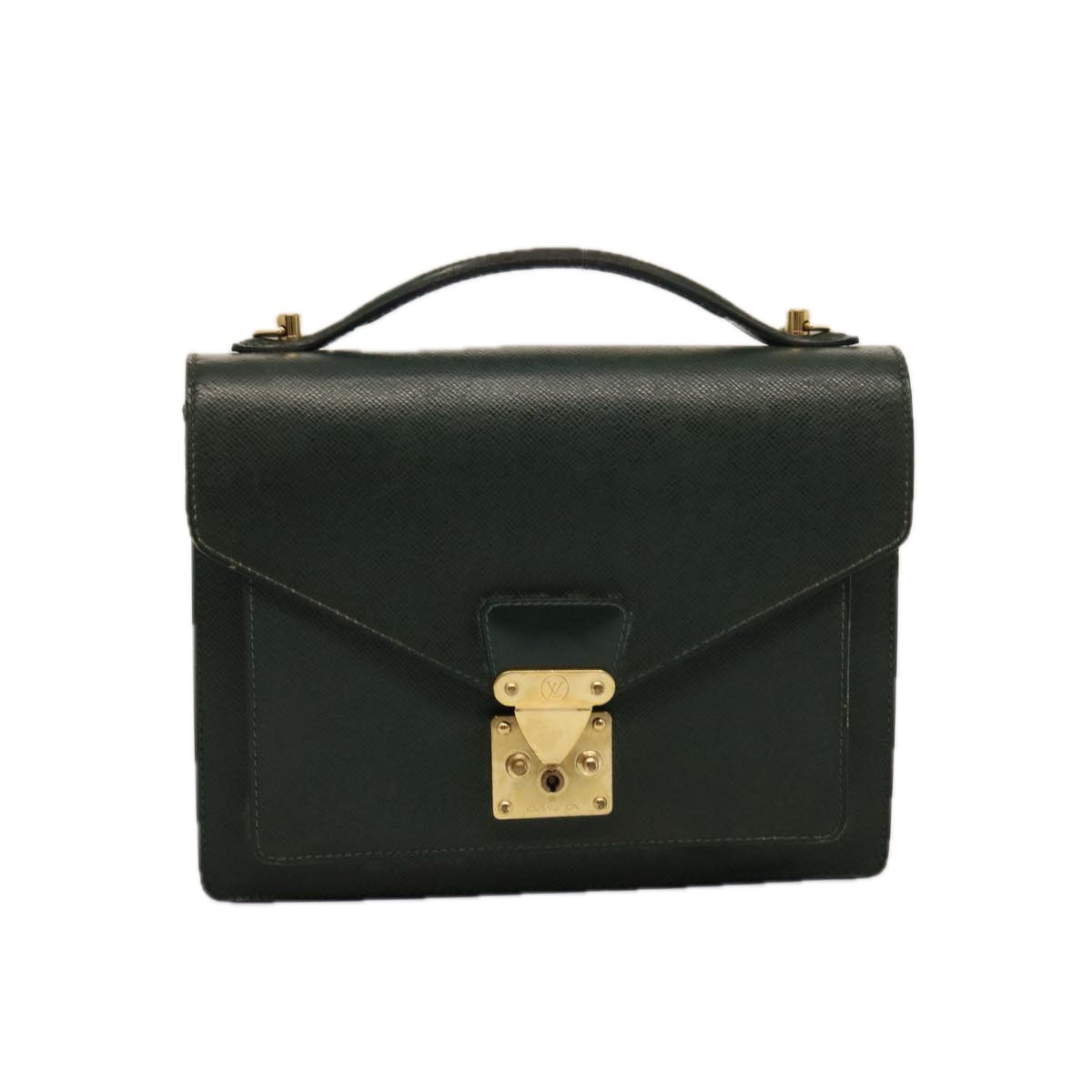 LOUIS VUITTON Taiga Monceau 28 Hand Bag 2way Epicea M32064 LV 75172