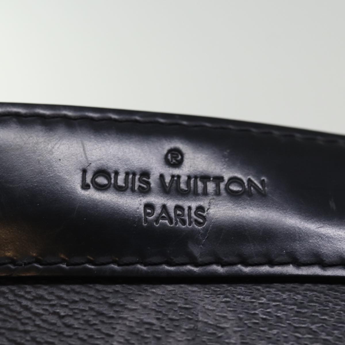 LOUIS VUITTON Monogram Eclipse Pochette Discovery Clutch Bag M62291 75173