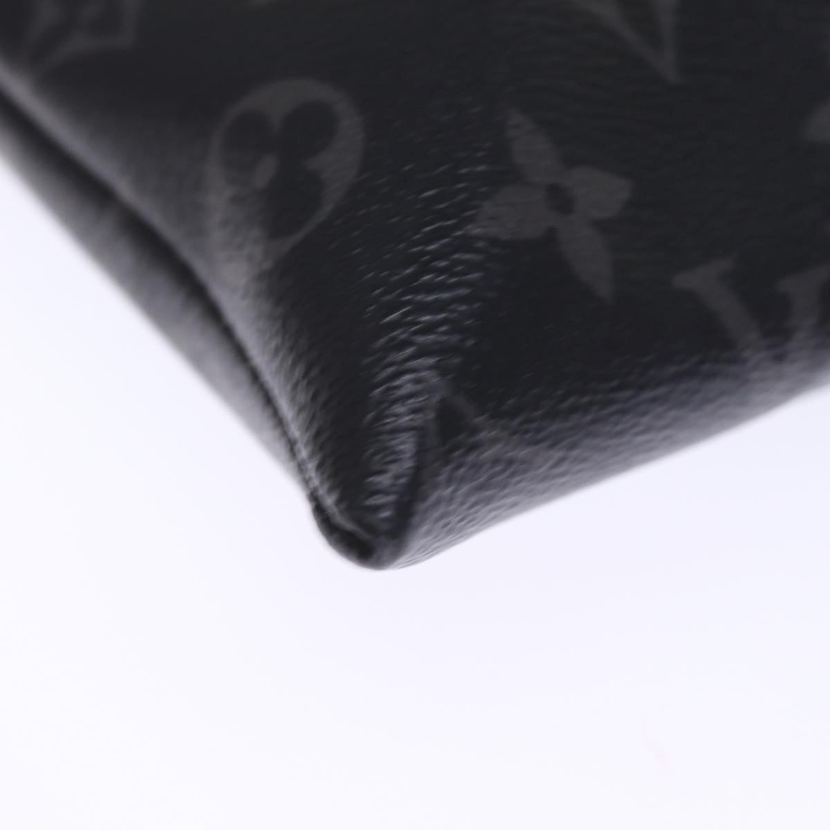 LOUIS VUITTON Monogram Eclipse Pochette Discovery Clutch Bag M62291 75173