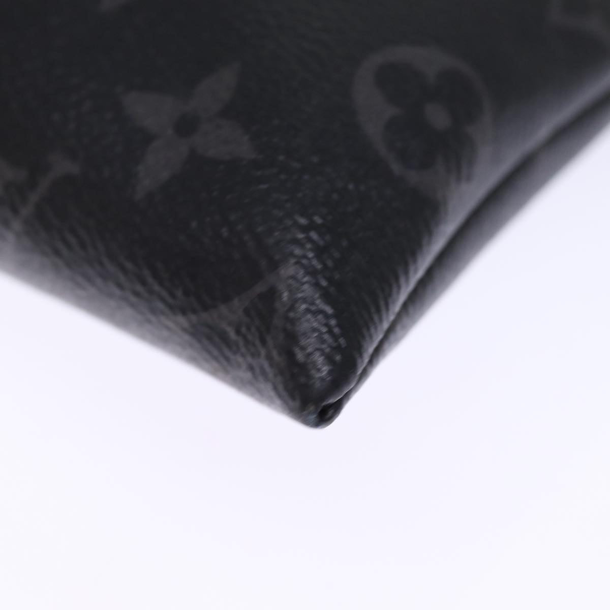 LOUIS VUITTON Monogram Eclipse Pochette Discovery Clutch Bag M62291 75173
