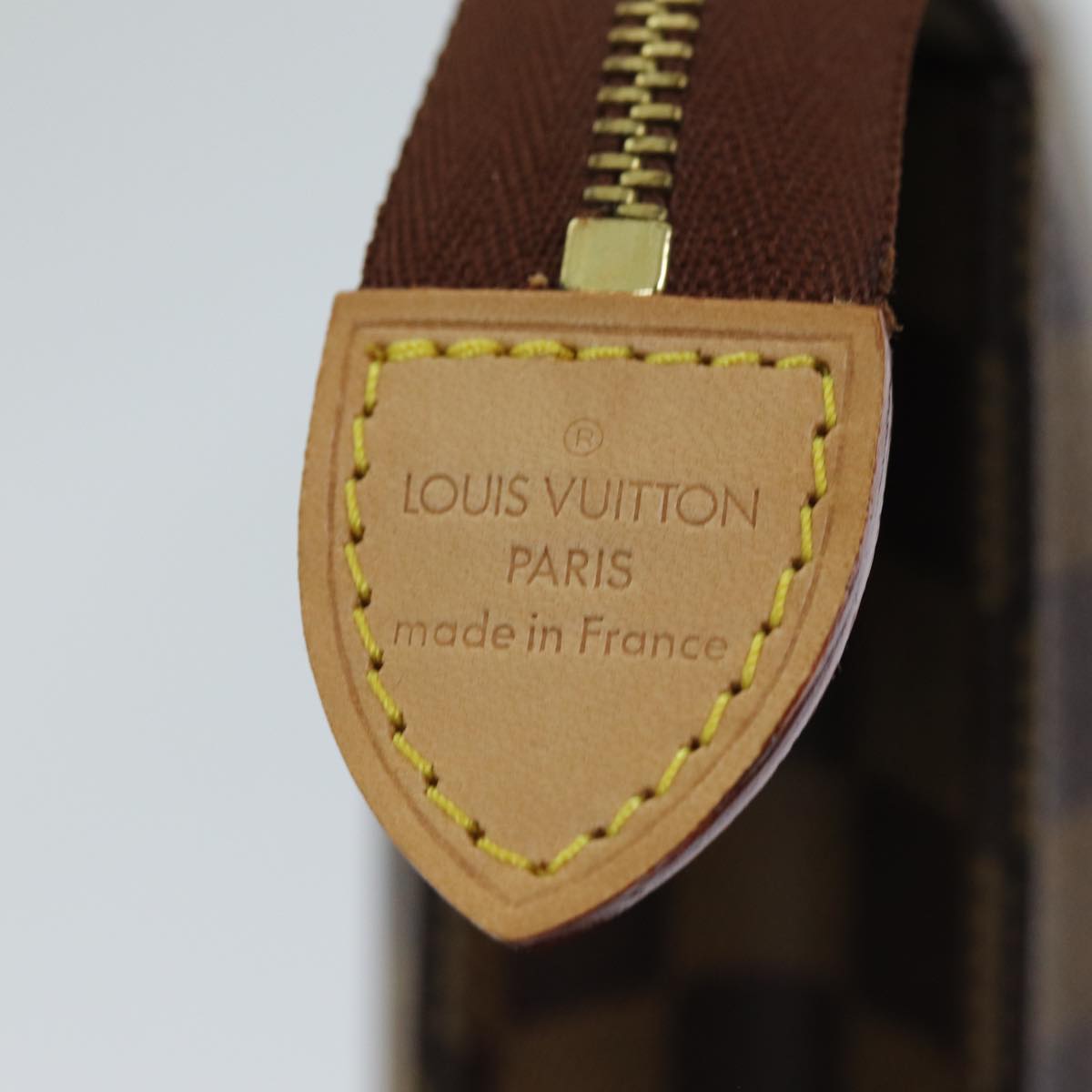 LOUIS VUITTON Damier Ebene Poche Toilette 26 Pouch N47543 LV 75175