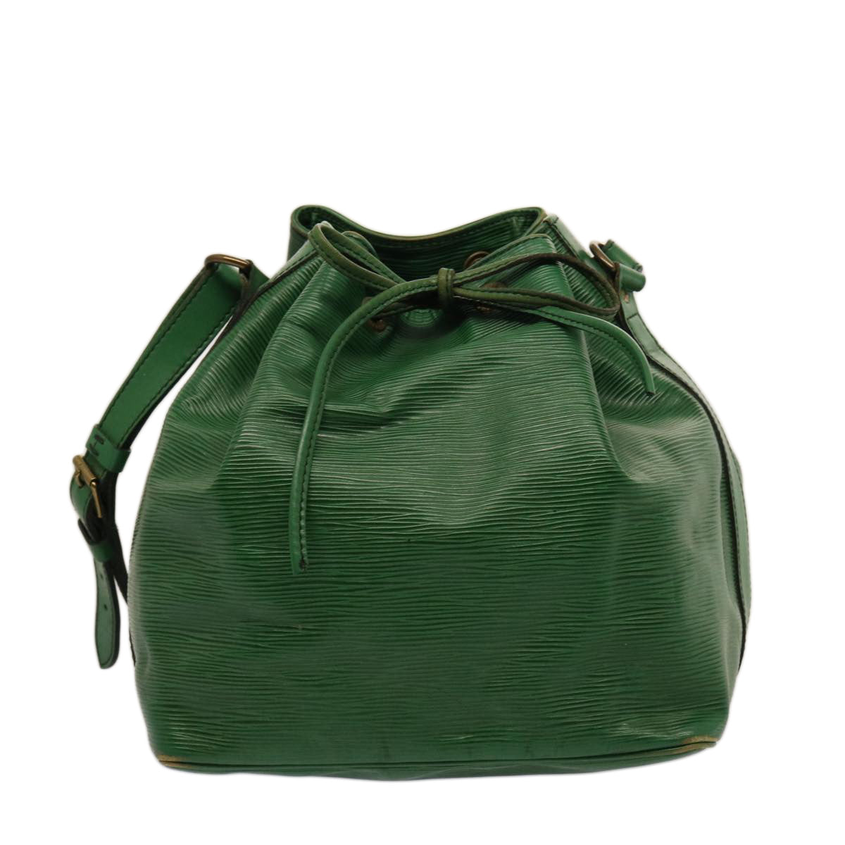 LOUIS VUITTON Epi Petit Noe Shoulder Bag Green M44104 LV 75182