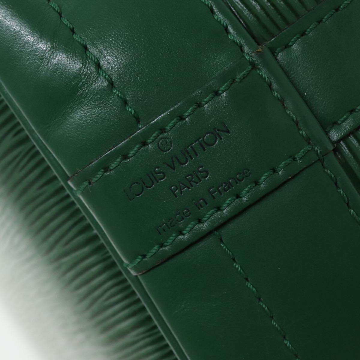 LOUIS VUITTON Epi Noe Shoulder Bag Green M44004 LV 75185