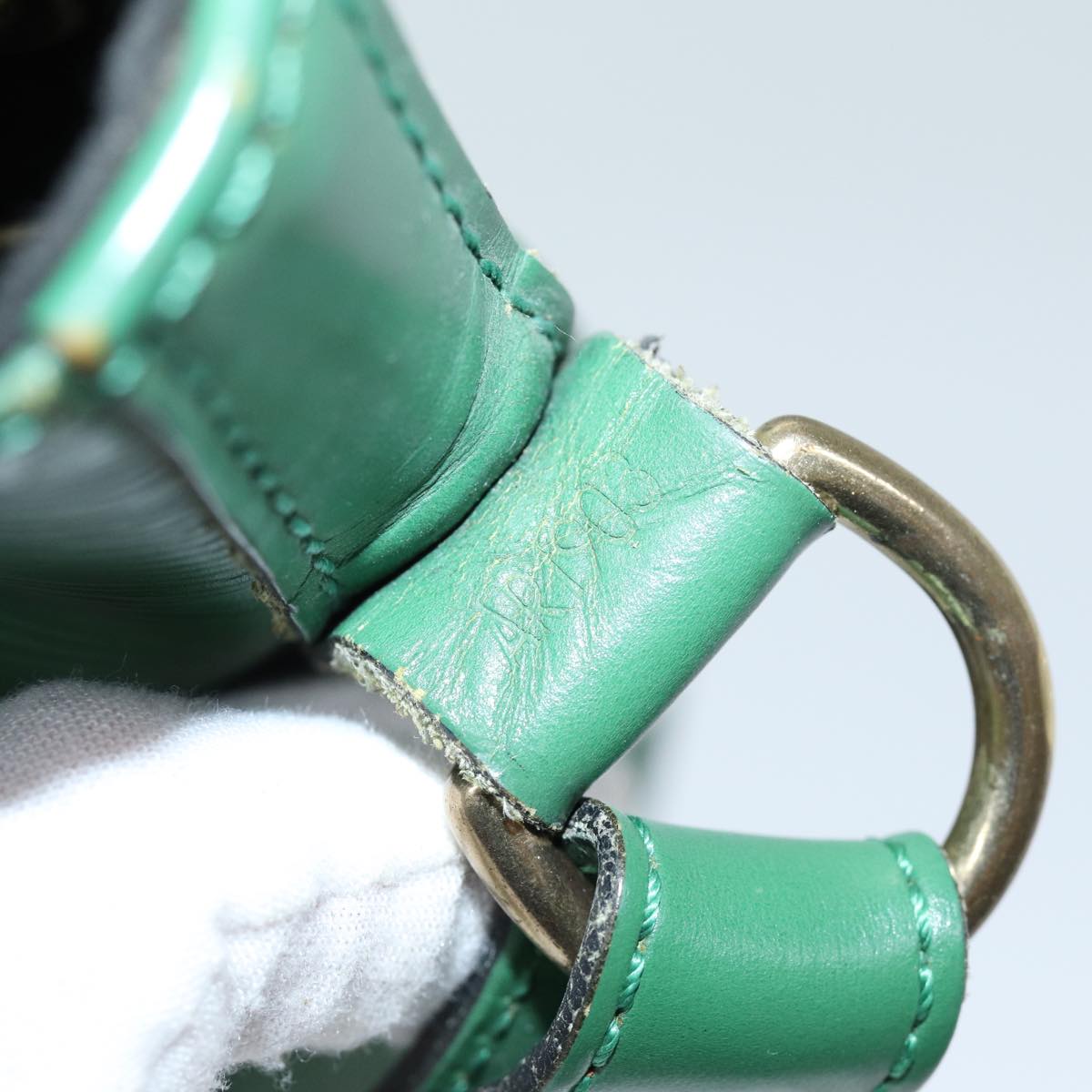 LOUIS VUITTON Epi Noe Shoulder Bag Green M44004 LV 75185