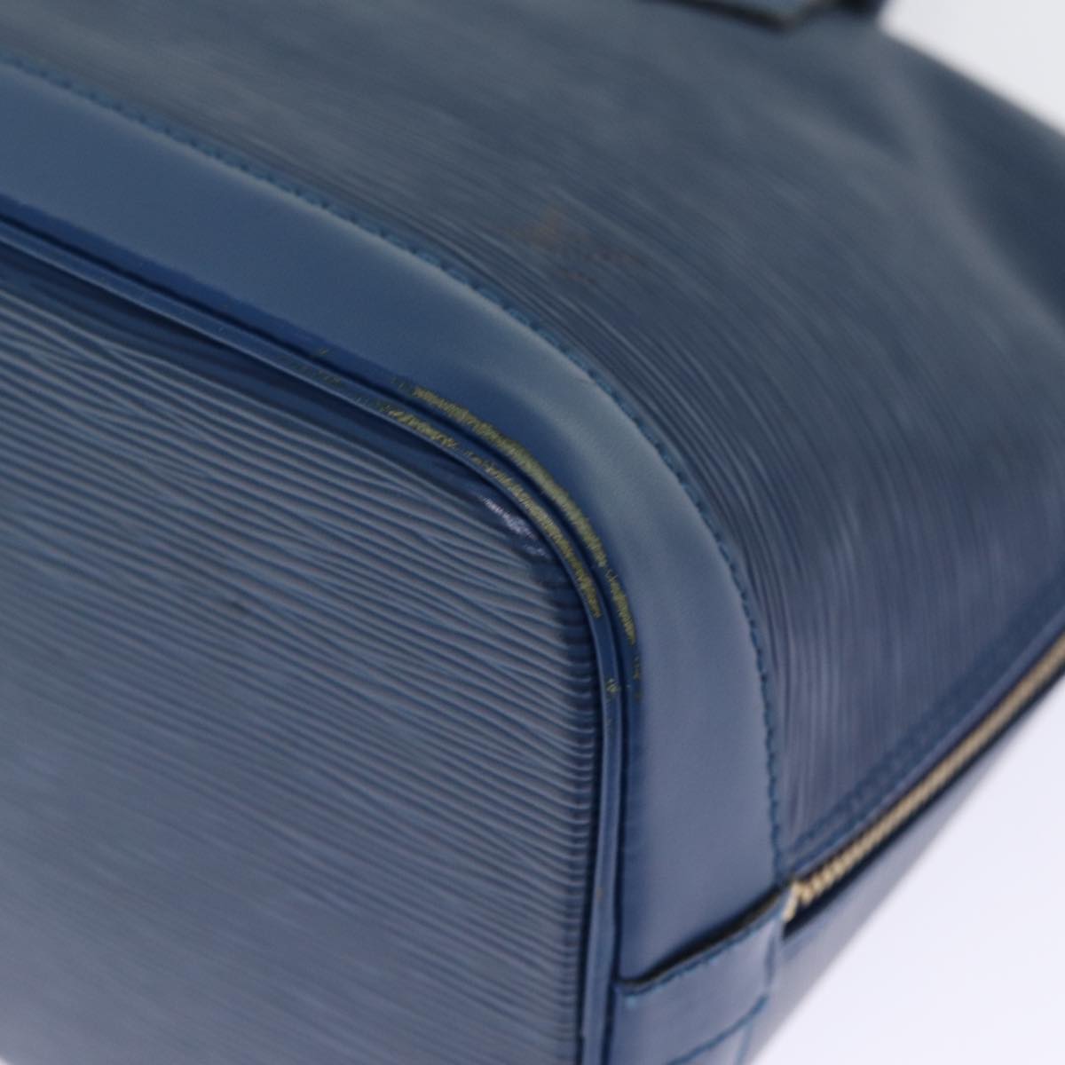 LOUIS VUITTON Epi Alma Hand Bag Toledo Blue M52145 LV 75187