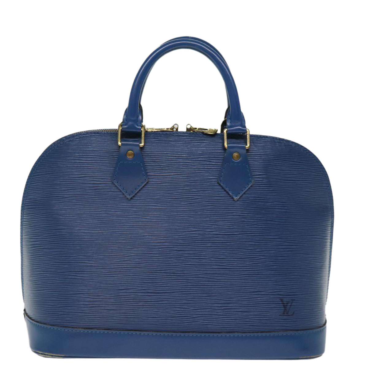 LOUIS VUITTON Epi Alma Hand Bag Toledo Blue M52145 LV 75187