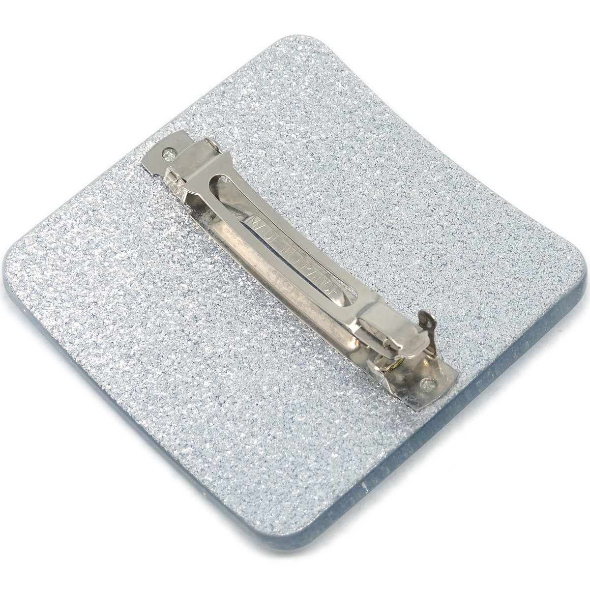 Chanel Hair Clip Hairpin Barrette Silver 00A