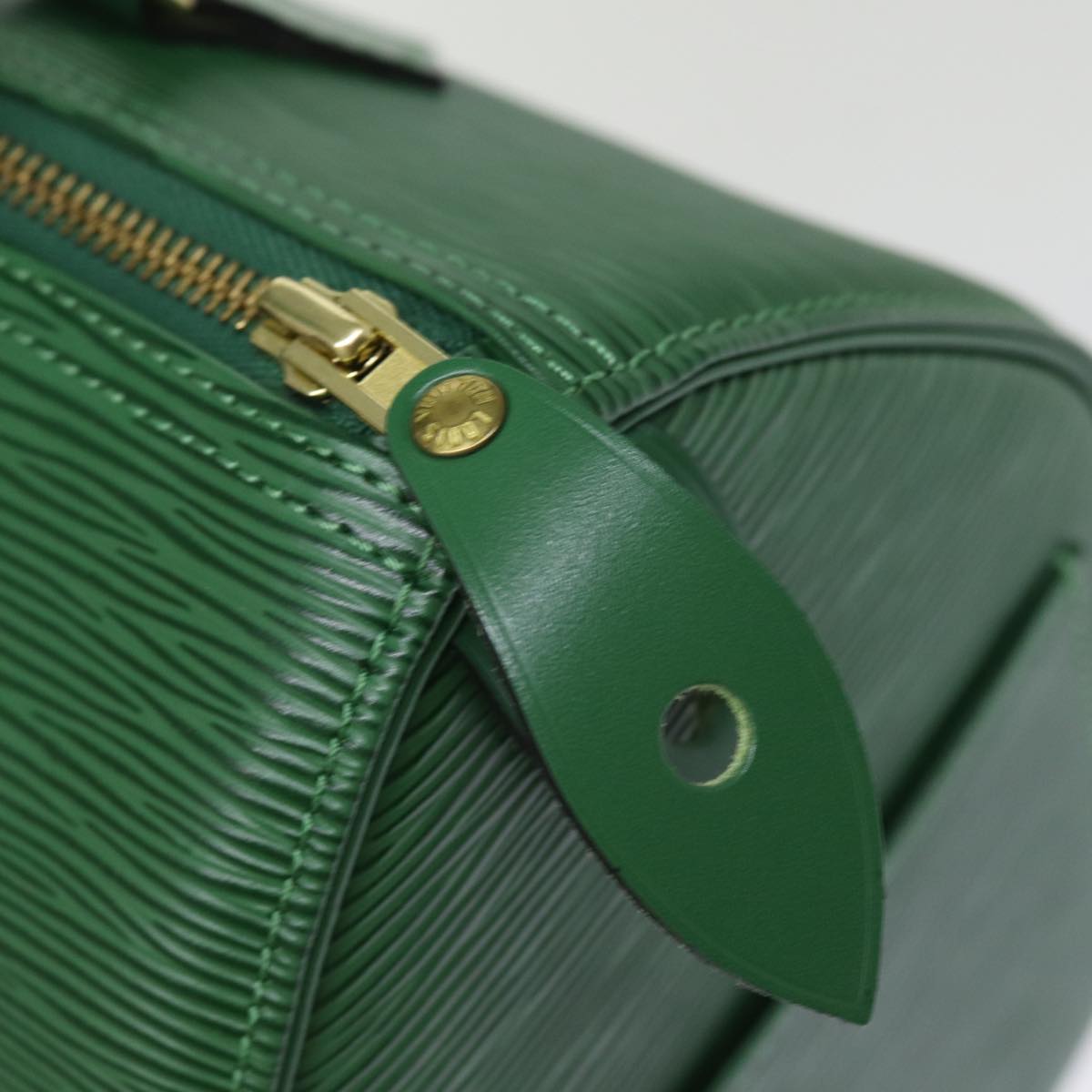 LOUIS VUITTON Epi Speedy 25 Hand Bag Borneo Green M43014 LV 75194A