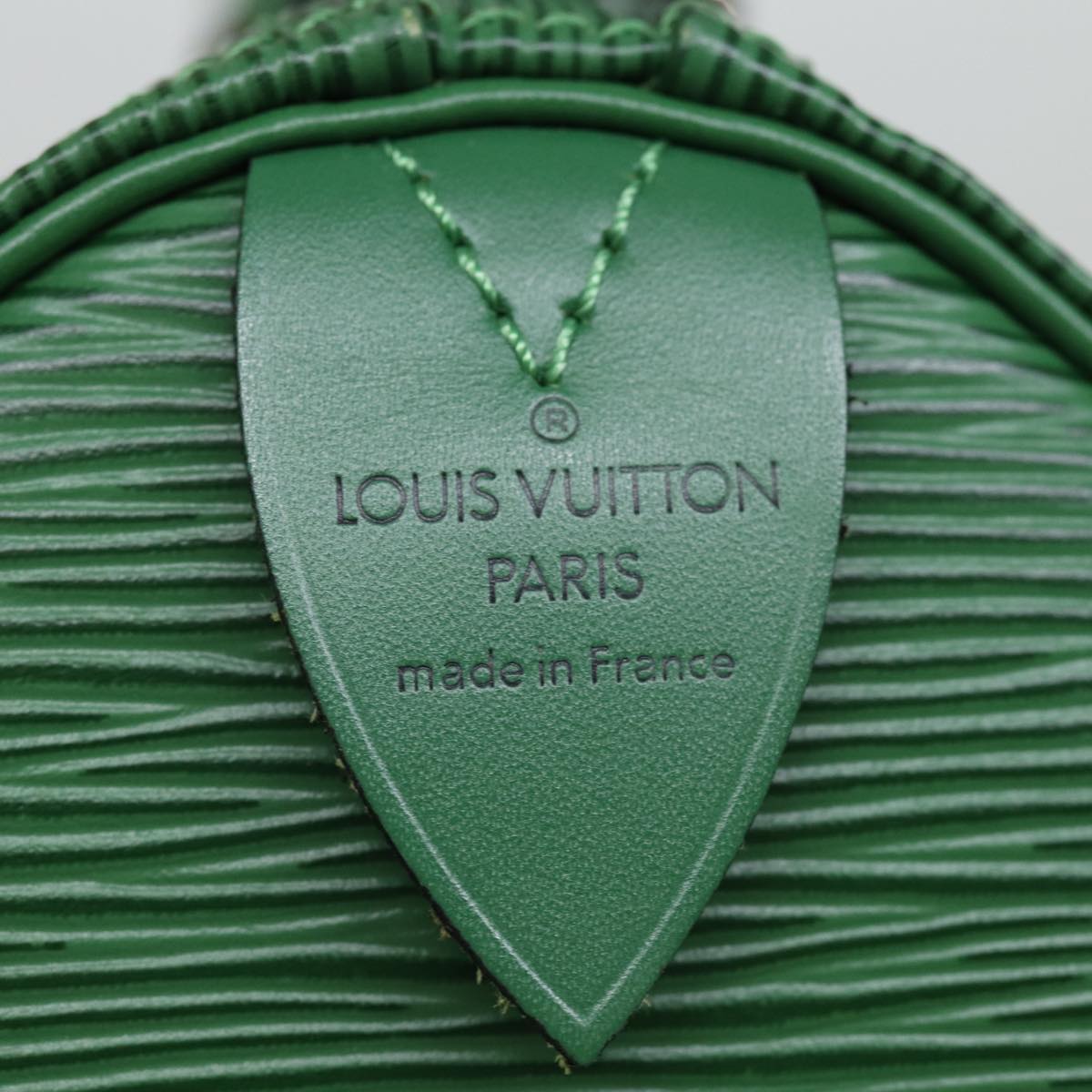 LOUIS VUITTON Epi Speedy 25 Hand Bag Borneo Green M43014 LV 75194A