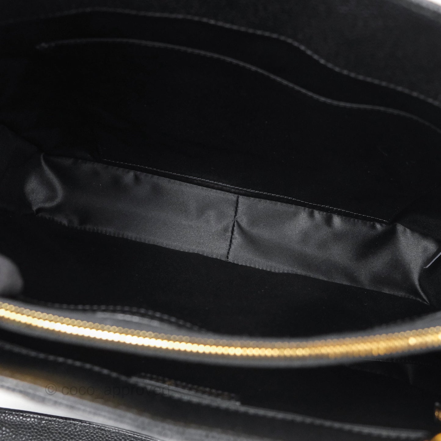 Chanel GST Black Caviar Gold Hardware