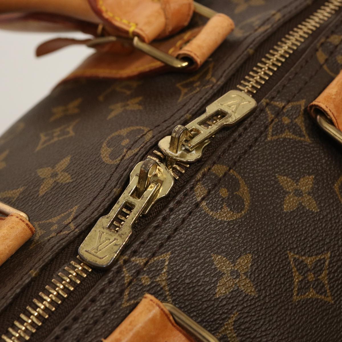 LOUIS VUITTON Monogram Keepall 45 Boston Bag M41428 LV 75201