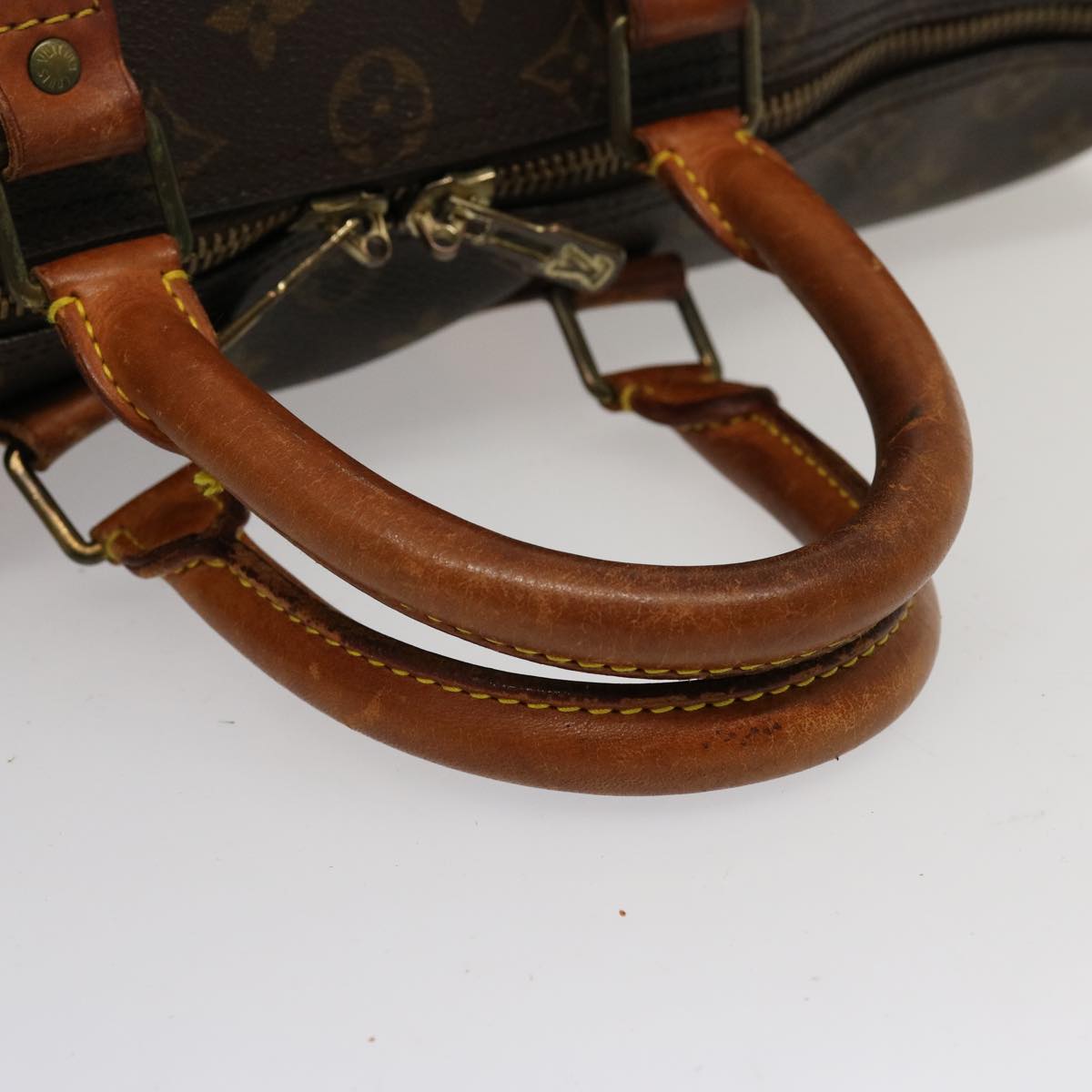 LOUIS VUITTON Monogram Keepall Bandouliere 45 Boston Bag M41418 LV 75202