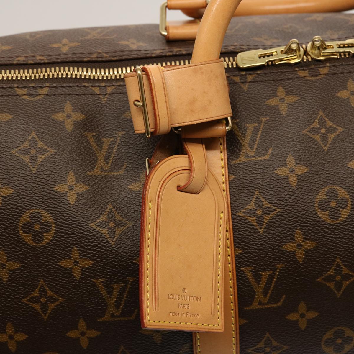 LOUIS VUITTON Monogram Keepall 50 Boston Bag M41426 LV 75203