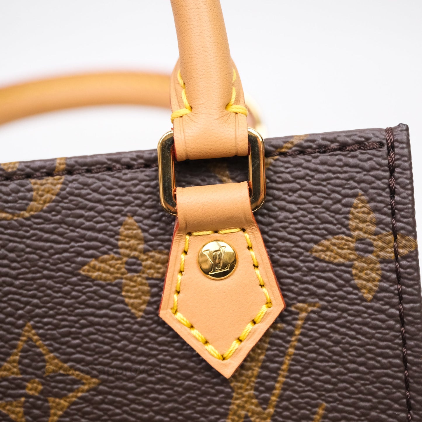 Louis Vuitton Petit Sac Plat Bag Monogram Canvas