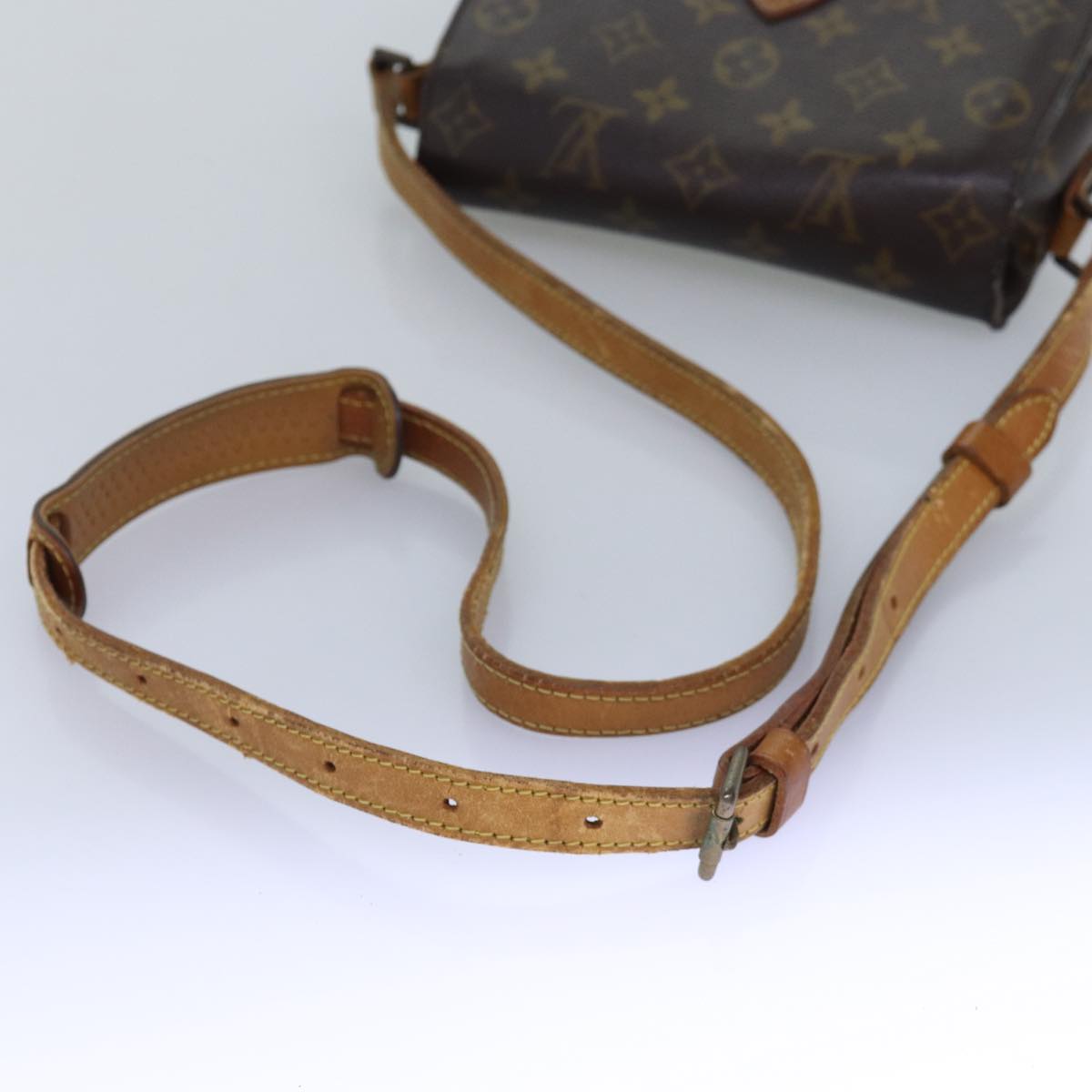LOUIS VUITTON Monogram Saint Cloud MM Shoulder Bag M51243 75242