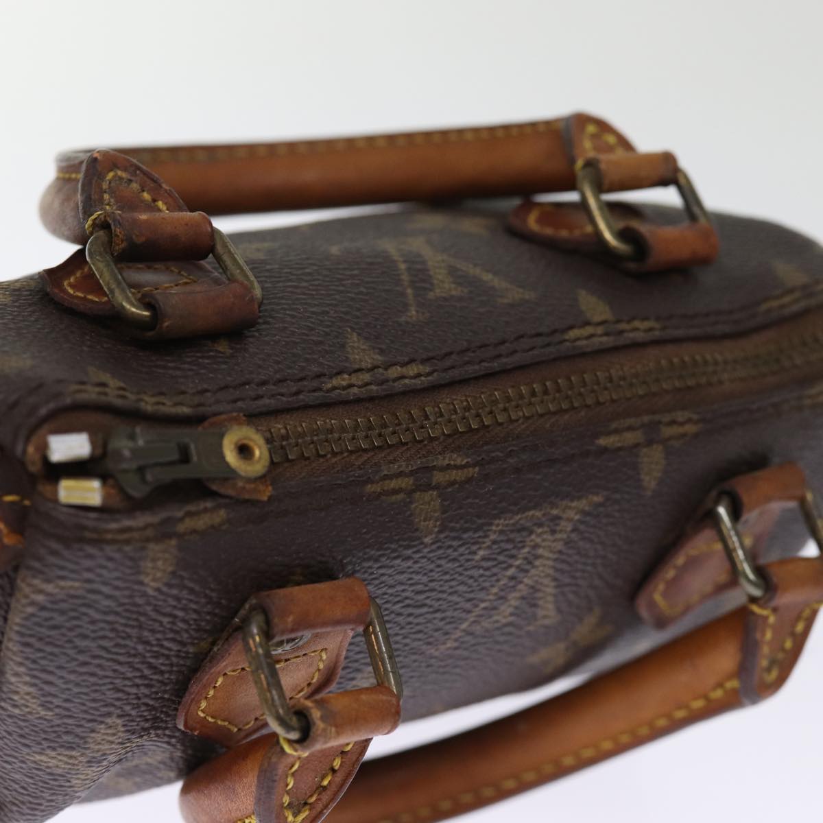 LOUIS VUITTON Monogram Mini Speedy Hand Bag M41534 LV 75249