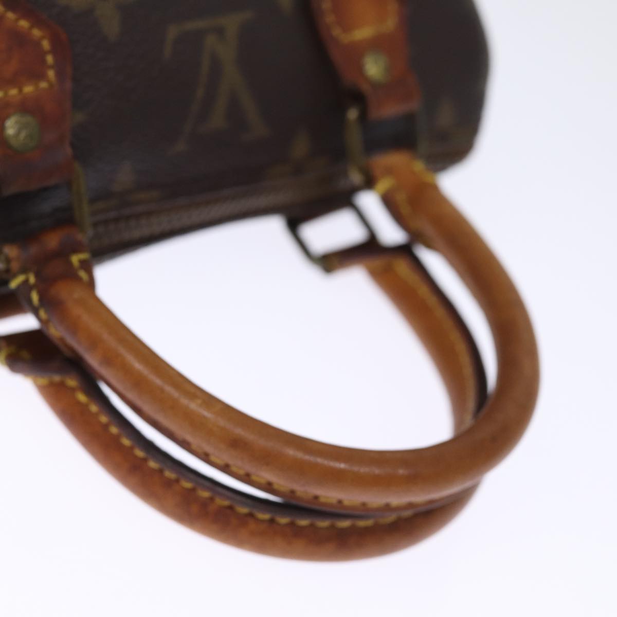LOUIS VUITTON Monogram Mini Speedy Hand Bag M41534 LV 75249