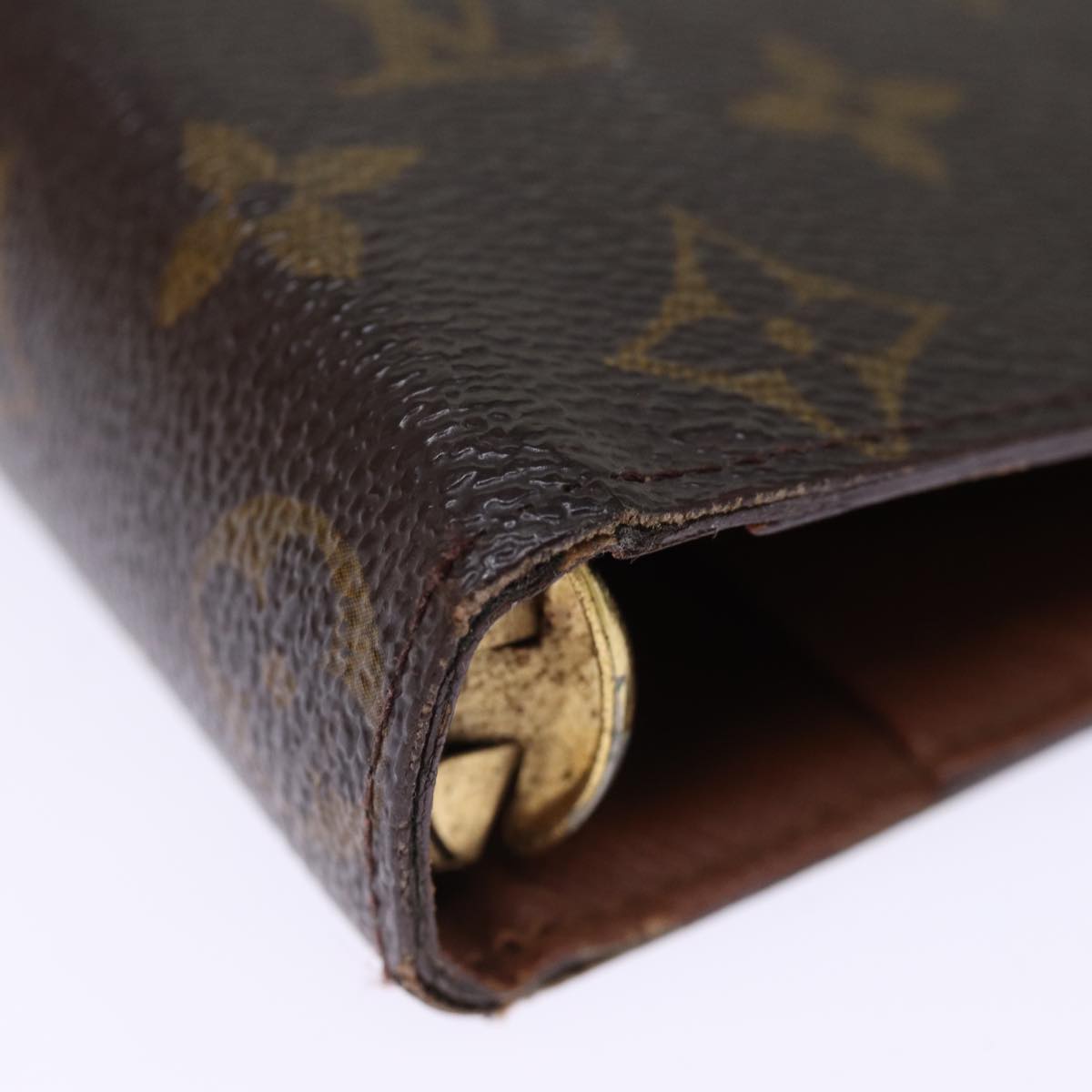 LOUIS VUITTON Monogram Agenda MM Day Planner Cover R20105 LV 75251