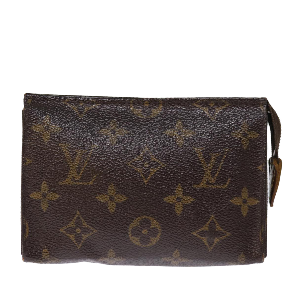 LOUIS VUITTON Monogram Poche Toilette 15 Pouch M47546 LV 75253