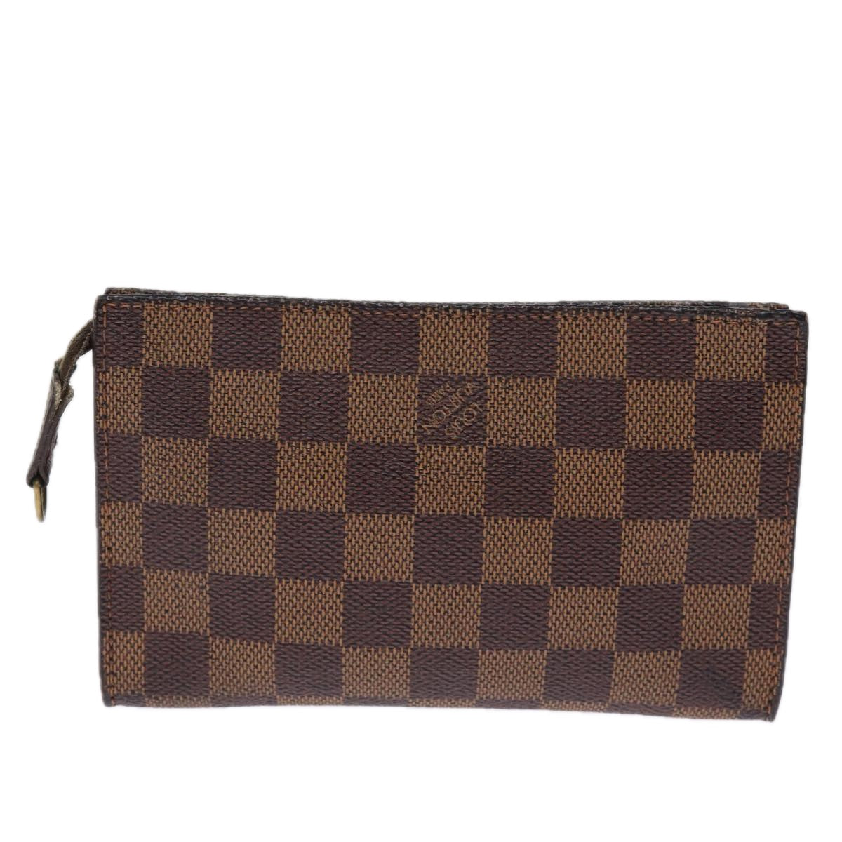 LOUIS VUITTON Damier Ebene Marais Pouch LV 75254