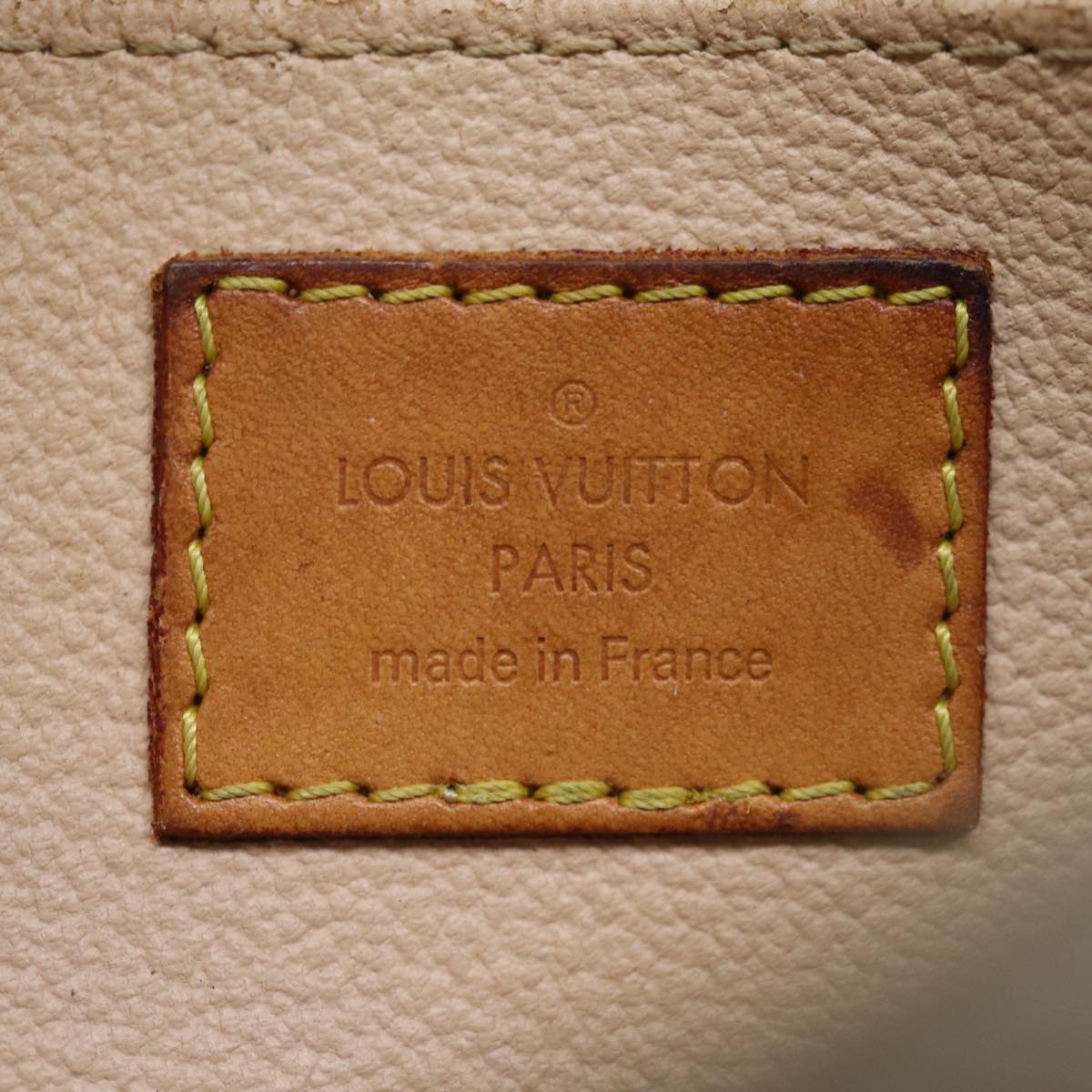 LOUIS VUITTON Damier Azur Pochette Cosmetic PM Pouch N60024 LV 75259