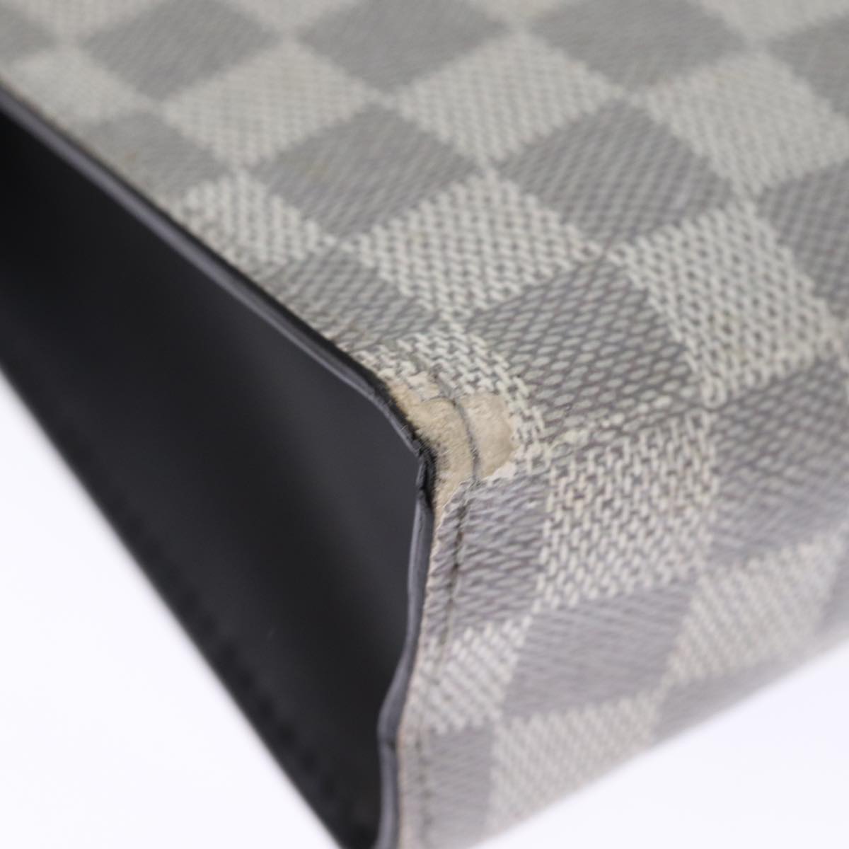 LOUIS VUITTON Damier Graphite 3D Pochette Voyager MM Bag N60443 LV 75261