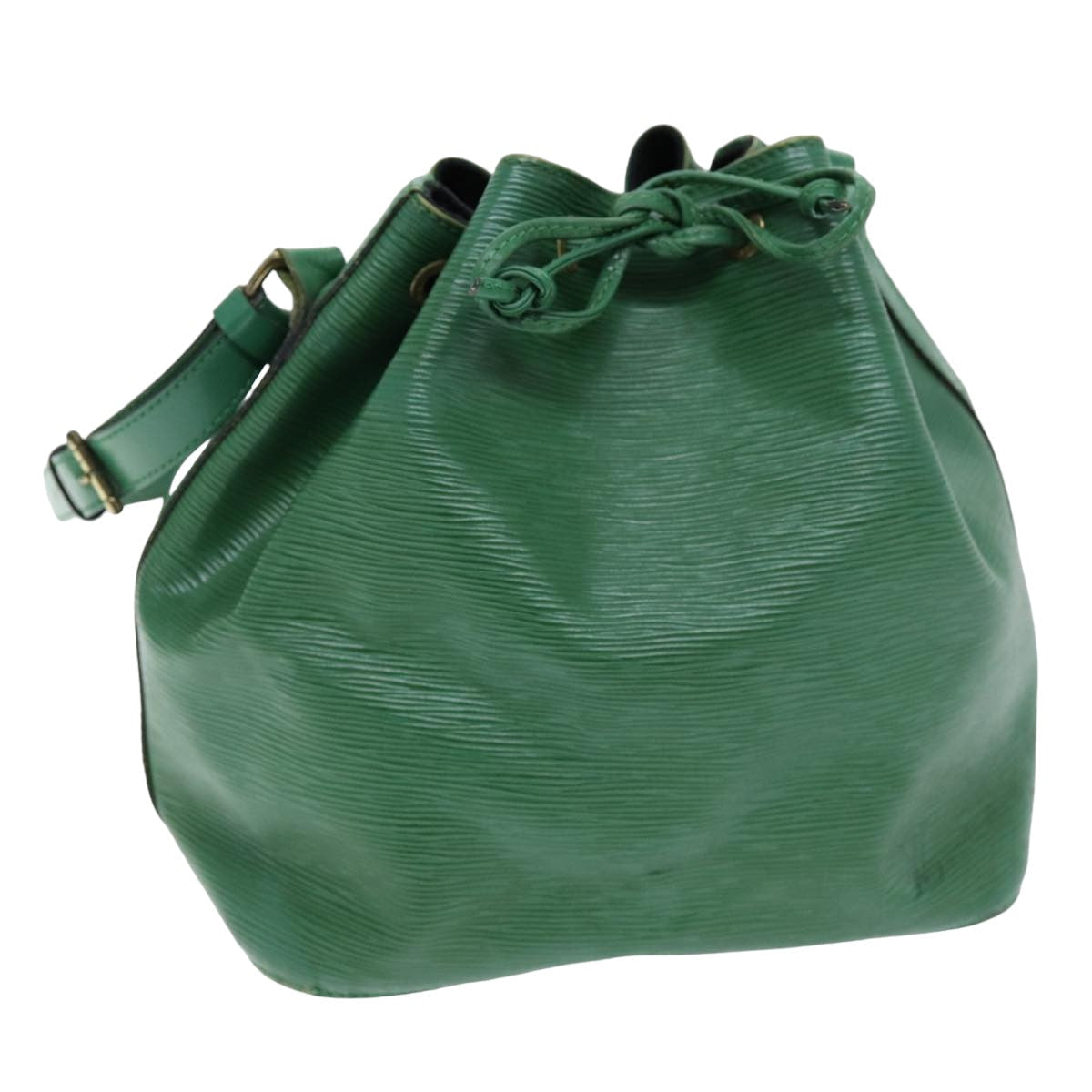 LOUIS VUITTON Epi Petit Noe Shoulder Bag Green M44104 LV 75269