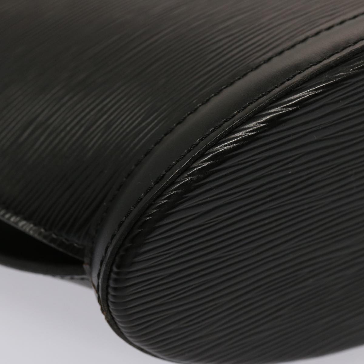 LOUIS VUITTON Epi Saint Jacques Hand Bag Black M52272 LV 75272