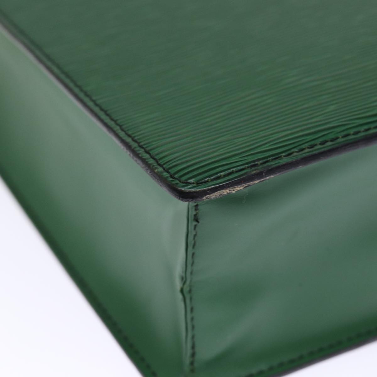 LOUIS VUITTON Epi Sac Plat Hand Bag Green M59084 LV 75274