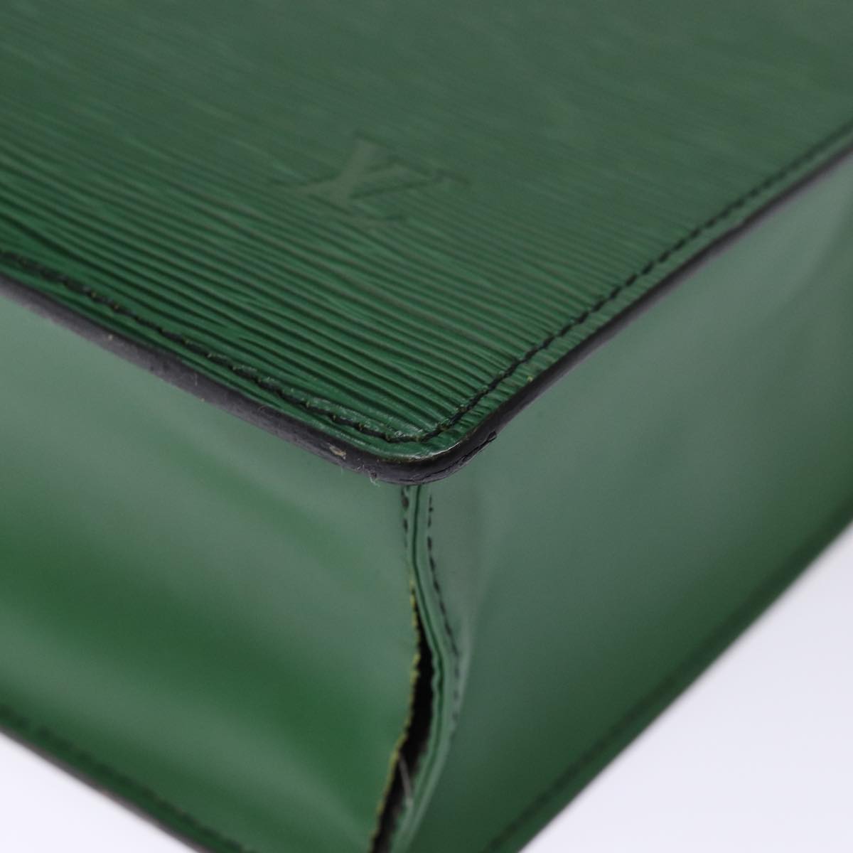LOUIS VUITTON Epi Sac Plat Hand Bag Green M59084 LV 75274