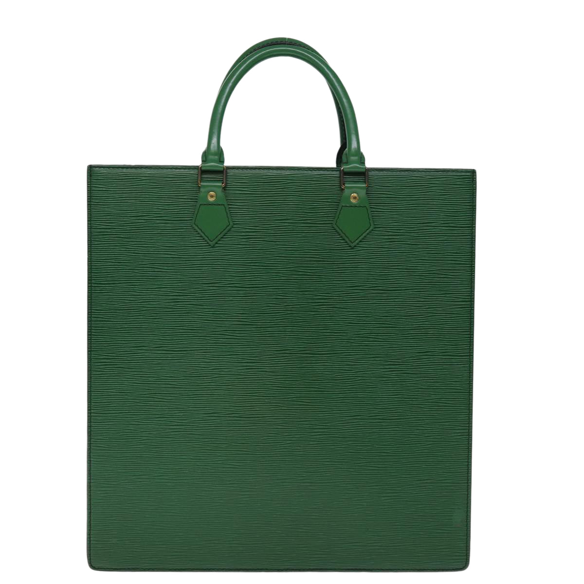 LOUIS VUITTON Epi Sac Plat Hand Bag Green M59084 LV 75274