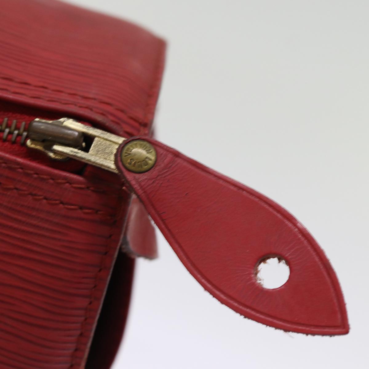 LOUIS VUITTON Epi Speedy 25 Hand Bag Castilian Red M43017 LV 75277