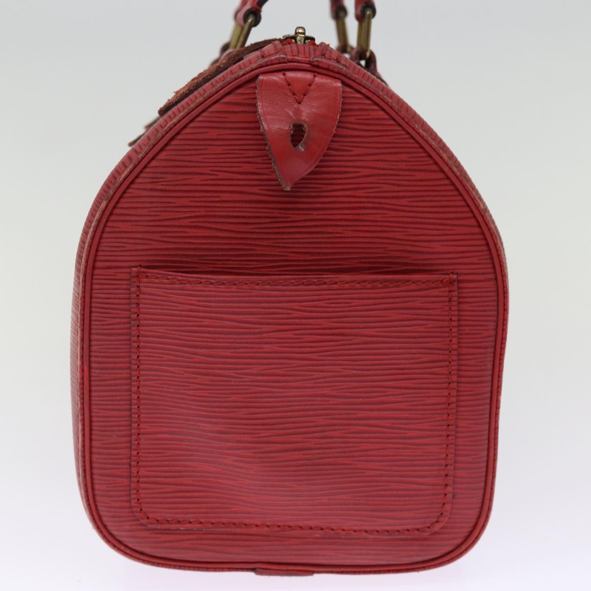 LOUIS VUITTON Epi Speedy 25 Hand Bag Castilian Red M43017 LV 75277