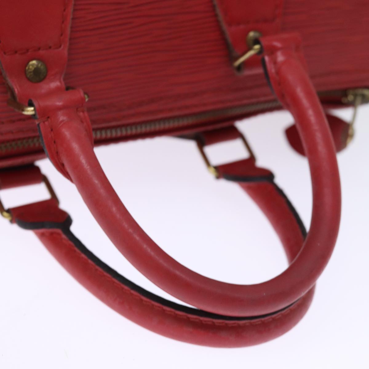 LOUIS VUITTON Epi Speedy 25 Hand Bag Castilian Red M43017 LV 75277