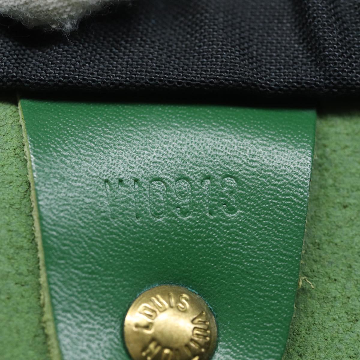 LOUIS VUITTON Epi Speedy 30 Hand Bag Borneo Green M43004 LV 75279