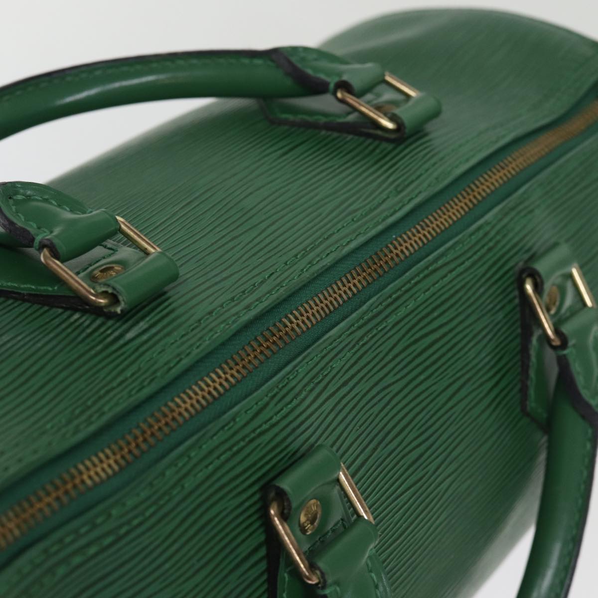 LOUIS VUITTON Epi Speedy 30 Hand Bag Borneo Green M43004 LV 75279